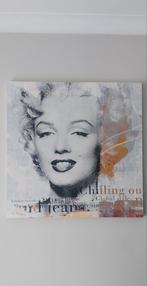 Prachtig Canvas van Marilyn Monroe, Huis en Inrichting, Ophalen, 50 tot 75 cm, 50 tot 75 cm, Print