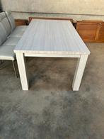 Salontafel en 6 stoelen 180 lang 1 breed 80 breed, Huis en Inrichting, Ophalen