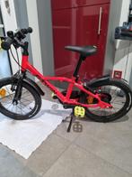 velo rouge enfant, Vélos & Vélomoteurs, Enlèvement, Utilisé, 16 à 20 pouces, BTwin Décathlon