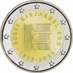 Estland 2025 - 2 euromunt - 500 jaar geschreven Taal, Ophalen of Verzenden, Estland
