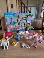 Playmobil unicorn met koets, Kinderen en Baby's, Ophalen of Verzenden, Zo goed als nieuw, Complete set