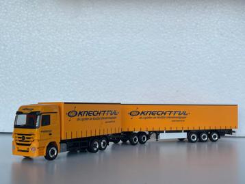 Herpa MB Actros Knecht Spedition 1/87 beschikbaar voor biedingen