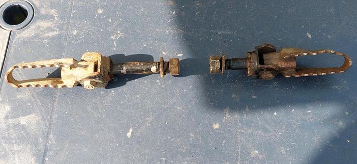 Kawasaki KE 125 (1977-1981) voorste voetsteunen, Motoren, Onderdelen | Kawasaki, Gebruikt, Ophalen of Verzenden