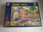 Puzzel Jumbo 1500 stukjes Jan Van Haasteren Vrijdag de 13de, Ophalen of Verzenden, 500 t/m 1500 stukjes, Gebruikt, Legpuzzel