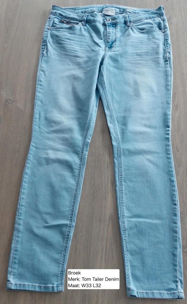 Broek dames: merk Tom Tailer Denim maat W33 L32 (NIEUW), Kleding | Dames, Broeken en Pantalons, Maat 42/44 (L), Blauw, Ophalen of Verzenden