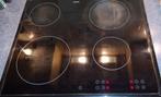 Taque vitro Zanussi - format standard 4 feux (usagée), Electroménager, Tables de cuisson, À Poser, 4 zones de cuisson, Céramique