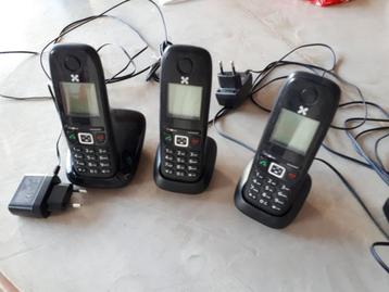 Téléphones fixes 3 combinés