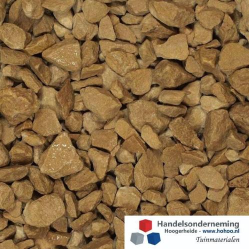 Ardenner split geel wandelpad oprit parking tuin kleur deco, Tuin en Terras, Grind, Keien en Split, Nieuw, Split, Geel, Kalksteen
