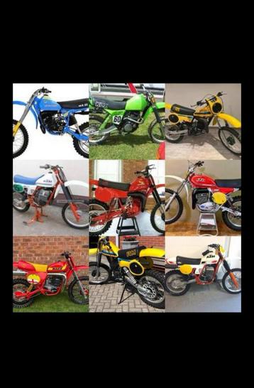 Oude crossbrommers gezocht voor opmaak/restauratie, Enlèvement, Honda