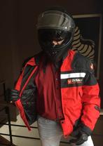 Blouson moto rouge marque Duhan, Hommes, Neuf, sans ticket, Duhan