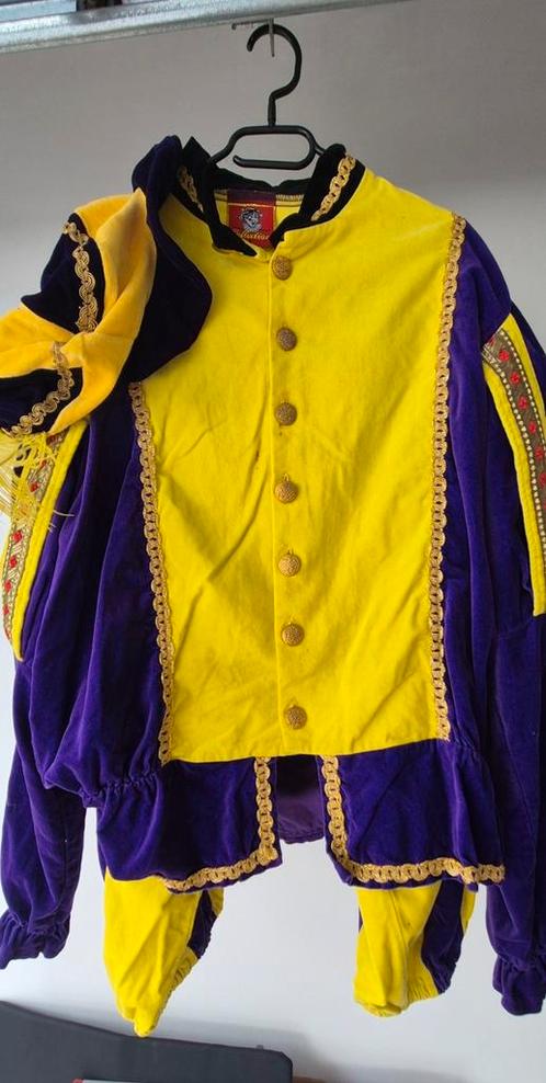 Verkleedpak Zwarte Piet maat Large (volwassenen), Diversen, Sinterklaas, Gebruikt, Ophalen