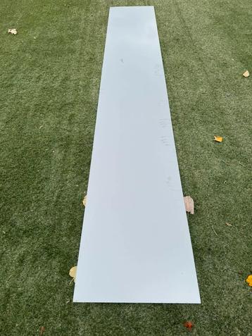 1 lange RVS 304 plaat geborsteld K320 300 cm x 50 cm x 2 mm beschikbaar voor biedingen