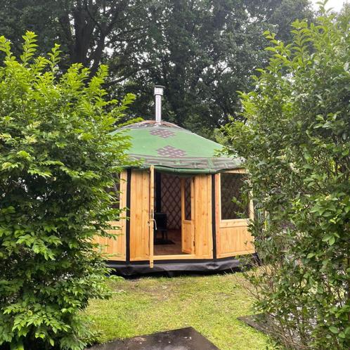 7 Wanden yurt met/zonder extra ramen, Caravanes & Camping, Tentes, jusqu'à 3, Neuf, Enlèvement ou Envoi