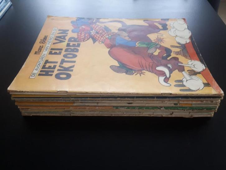 Nero - Het Volk uitgaven - 2e reeks (14x), Boeken, Stripverhalen, Gelezen, Meerdere stripboeken, Ophalen of Verzenden