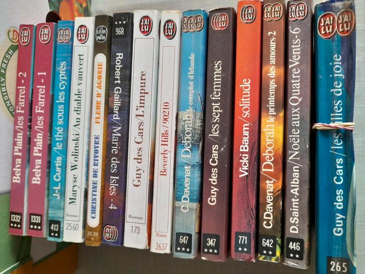Romans sentimentaux "J'ai lu" de  différents auteurs, Boeken, Romans, Zo goed als nieuw, Ophalen of Verzenden