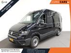 Volkswagen Crafter 177pk Automaat L3H3 L2H2 Highline Airco A, Auto's, Bestelwagens en Lichte vracht, Automaat, Parkeersensor, Zwart