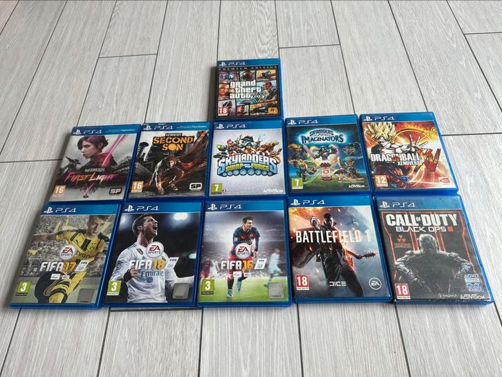LEES BESCHRIJVING Alle ps4 games alles werkt heel goeg, Games en Spelcomputers, Games | Sony PlayStation 4, Zo goed als nieuw