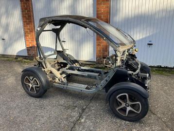 renault twizy 45 casco rollend chassis met boorddocumenten. beschikbaar voor biedingen