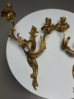 Pair of French Louis XV Style Wall Lights, Enlèvement ou Envoi