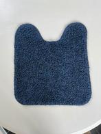 Donkerblauw toiletmat met uitsparing, Huis en Inrichting, Badkamer | Badtextiel en Accessoires, Overige typen, Blauw, Ophalen of Verzenden