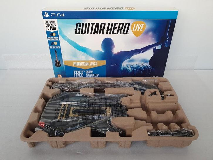 PS4 Guitar Hero Live (Free Guitar Controller Pack) (nieuw), Games en Spelcomputers, Spelcomputers | Sony Consoles | Accessoires