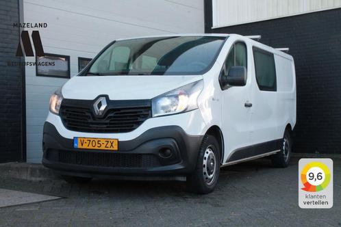 Renault Trafic 1.6 dCi 125PK L2 Dubbele Cabine - EURO 6 - Ai, Autos, Camionnettes & Utilitaires, Entreprise, ABS, Air conditionné