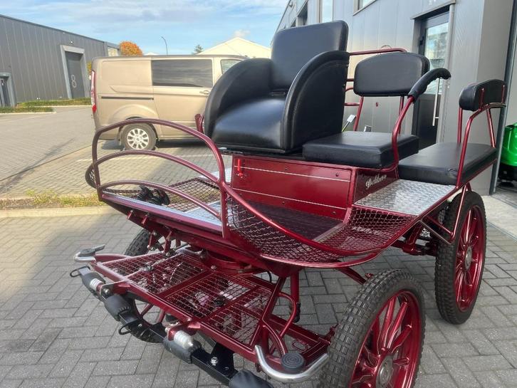 Marathonwagen, Dieren en Toebehoren, Rijtuigen en Koetsen, Zo goed als nieuw, Marathonwagen, Paard of Pony