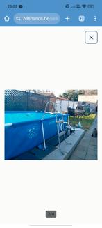 Zwembad met toebehoren, Tuin en Terras, Ophalen of Verzenden, Zo goed als nieuw, Opzetzwembad