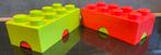 2 Boîtes à tartines - boîtes à lunch Lego, Utilisé