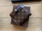Mooie vintage portefeuille van Louis Vuitton., Bruin, Zo goed als nieuw, Leder, Ophalen