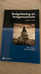Mieke Kimpe - Budgettering en budgetcontrole, Comme neuf, Enlèvement ou Envoi, Mieke Kimpe; Thea Versleegers, Néerlandais
