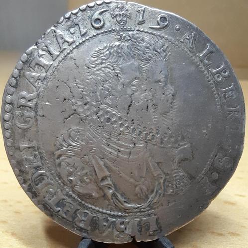 Dukaton - 1619 - Brussel - R1, Postzegels en Munten, Munten | België, Losse munt, Zilver, Zilver, Ophalen of Verzenden