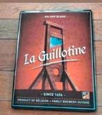 Plaque métallique La Guillotine brewery Huyghe. État : neuf!, Enlèvement ou Envoi, Neuf, Duvel