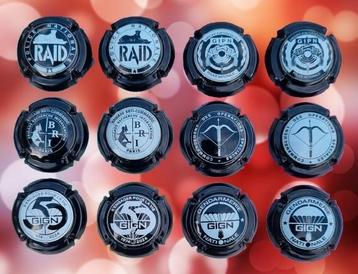 Capsules de champagne GIGN BRI RAID COS GIPN  beschikbaar voor biedingen
