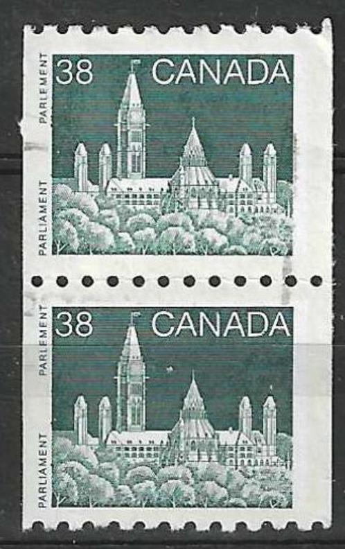 Canada 1989 - Yvert blok 108 - Canadees Parlementsgebouw (ZG, Timbres & Monnaies, Timbres | Amérique, Non oblitéré, Envoi