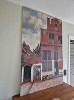 Straatje van Vermeer op Aluminium, Antiek en Kunst, Ophalen