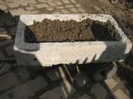 mooie oude franse hardstenen bloembak plantenbak, Ophalen, Gebruikt