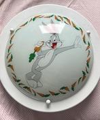 Looney Tunes plafondlamp nostalgie, Maison & Meubles, Enlèvement, Utilisé, Verre