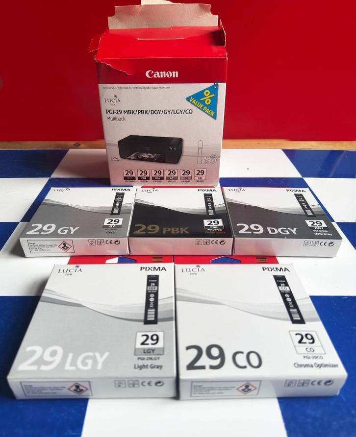 Pakket Canon Inkt PIXMA PRO-1 zwart, Informatique & Logiciels, Fournitures d'imprimante, Neuf, Cartridge, Enlèvement ou Envoi