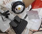 Volant + pédalier Universal Chall.-Ferrari/Thrustmaster 2007, Informatique & Logiciels, Enlèvement ou Envoi, Utilisé, Thrustmaster