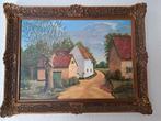 Vue du village de K.Kempen dans un cadre magnifique.99, Antiquités & Art, Art | Peinture | Classique, Enlèvement