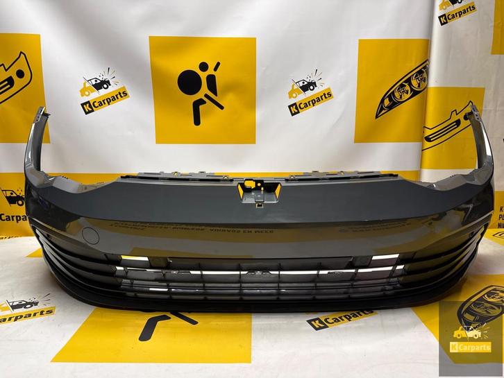 Volkswagen Golf 8 VIII Voorbumper Compleet 5H0807221H LC7Q, Auto-onderdelen, Carrosserie, Bumper, Volkswagen, Voor, Gebruikt