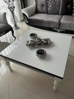 Table de salon design noir & blanc, Maison & Meubles, Enlèvement, Comme neuf