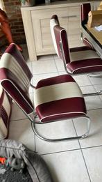 Bel air meubels, Huis en Inrichting, Stoelen, Ophalen, Gebruikt, Vintage, Leer