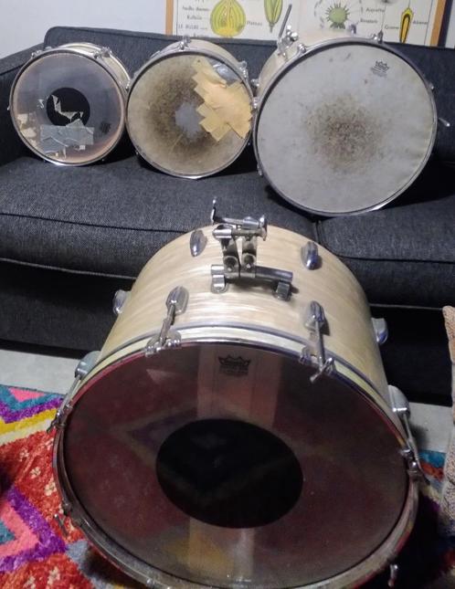 Batterie Drum Set de Toms Sakae 60's Japan, Muziek en Instrumenten, Instrumenten | Toebehoren, Gebruikt, Drums of Percussie, Ophalen of Verzenden