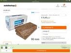 Acoustifit Knauf glaswol dikte 90, Doe-het-zelf en Bouw, Isolatie en Afdichting, Nieuw, 5 tot 10 m², 8 tot 12 cm, Glaswol