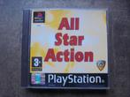 All Star Action voor PS1 (zie foto's), Consoles de jeu & Jeux vidéo, Jeux | Sony PlayStation 1, Utilisé, Enlèvement ou Envoi