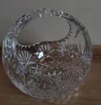 Kristallen mandje hoogte:17cm, breedte:20cm, Antiek en Kunst, Ophalen