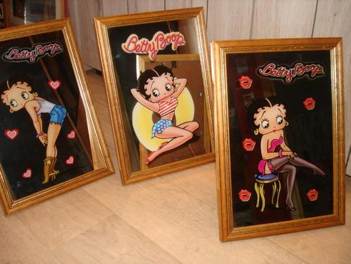 3 miroirs Betty Boop, Collections, Personnages de BD, Neuf, Ustensile, Betty Boop, Enlèvement ou Envoi