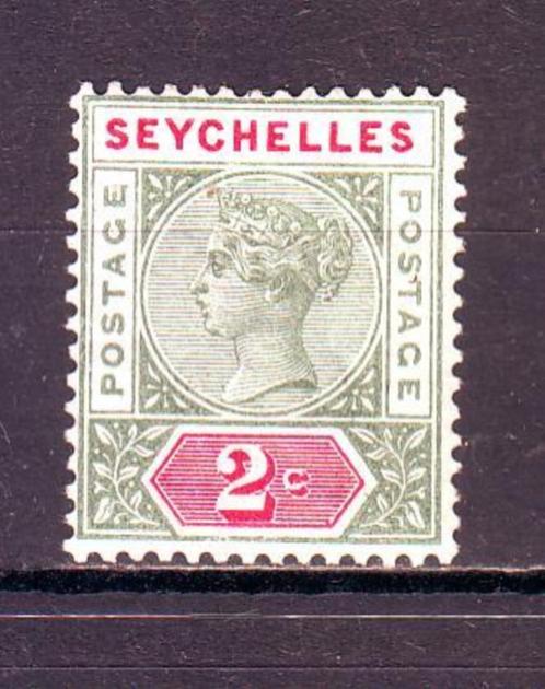 Postzegels Engelse kolonies Seychellen / Hong Kong, Postzegels en Munten, Postzegels | Europa | UK, Gestempeld, Ophalen of Verzenden